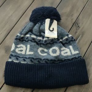 Coal Pom Beanie Hat - The Kelso